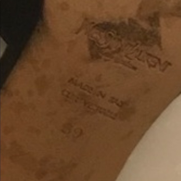 VTG Yves Saint Laurent Zipper Peep Toe Heels - Picture 10 of 10